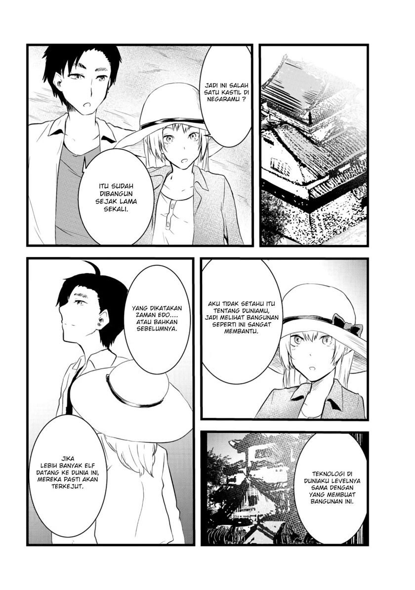 Baca Manga Mujintou De Elf to Kyoudou Seikatsu Chapter 03.2 Gambar 2