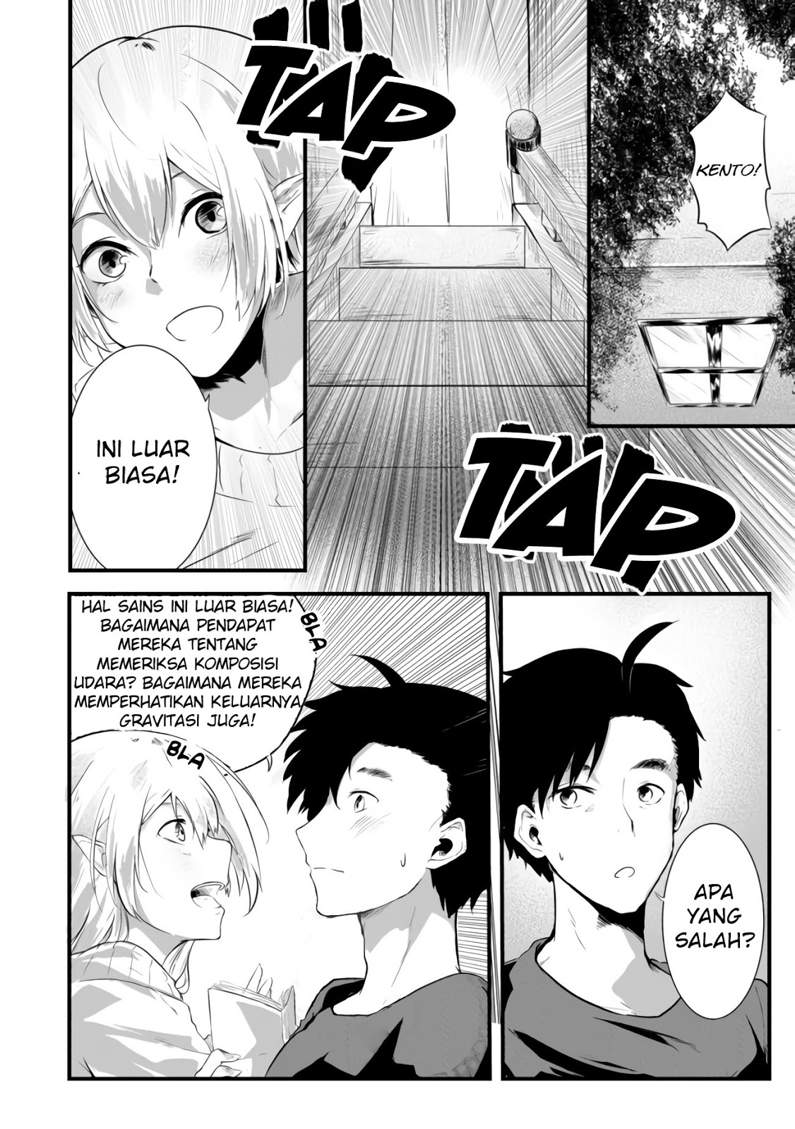 Mujintou De Elf to Kyoudou Seikatsu Chapter 02 Gambar 10