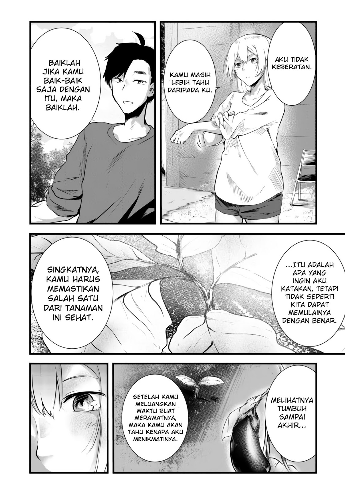 Mujintou De Elf to Kyoudou Seikatsu Chapter 02 Gambar 16
