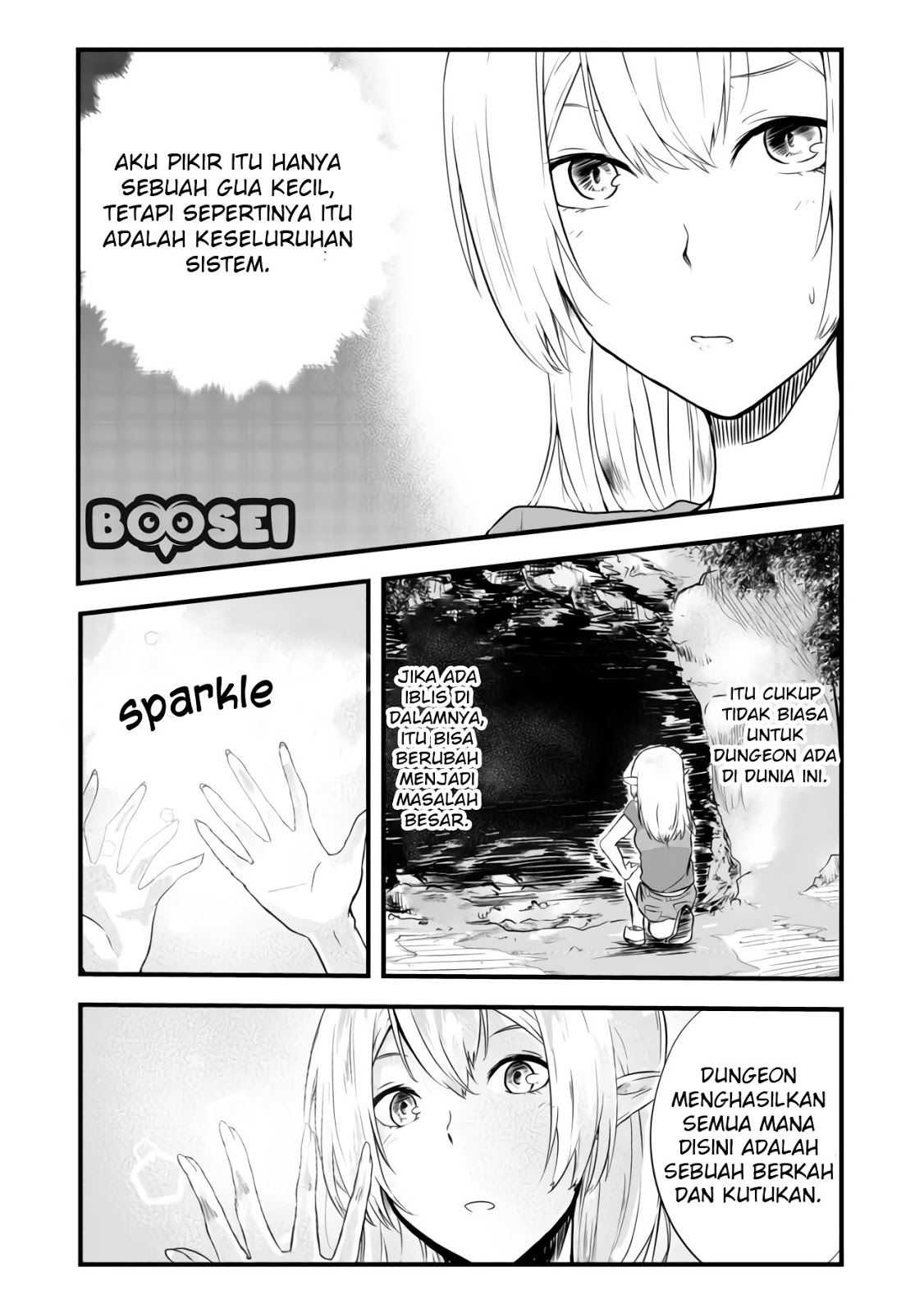 Mujintou De Elf to Kyoudou Seikatsu Chapter 02 Gambar 33