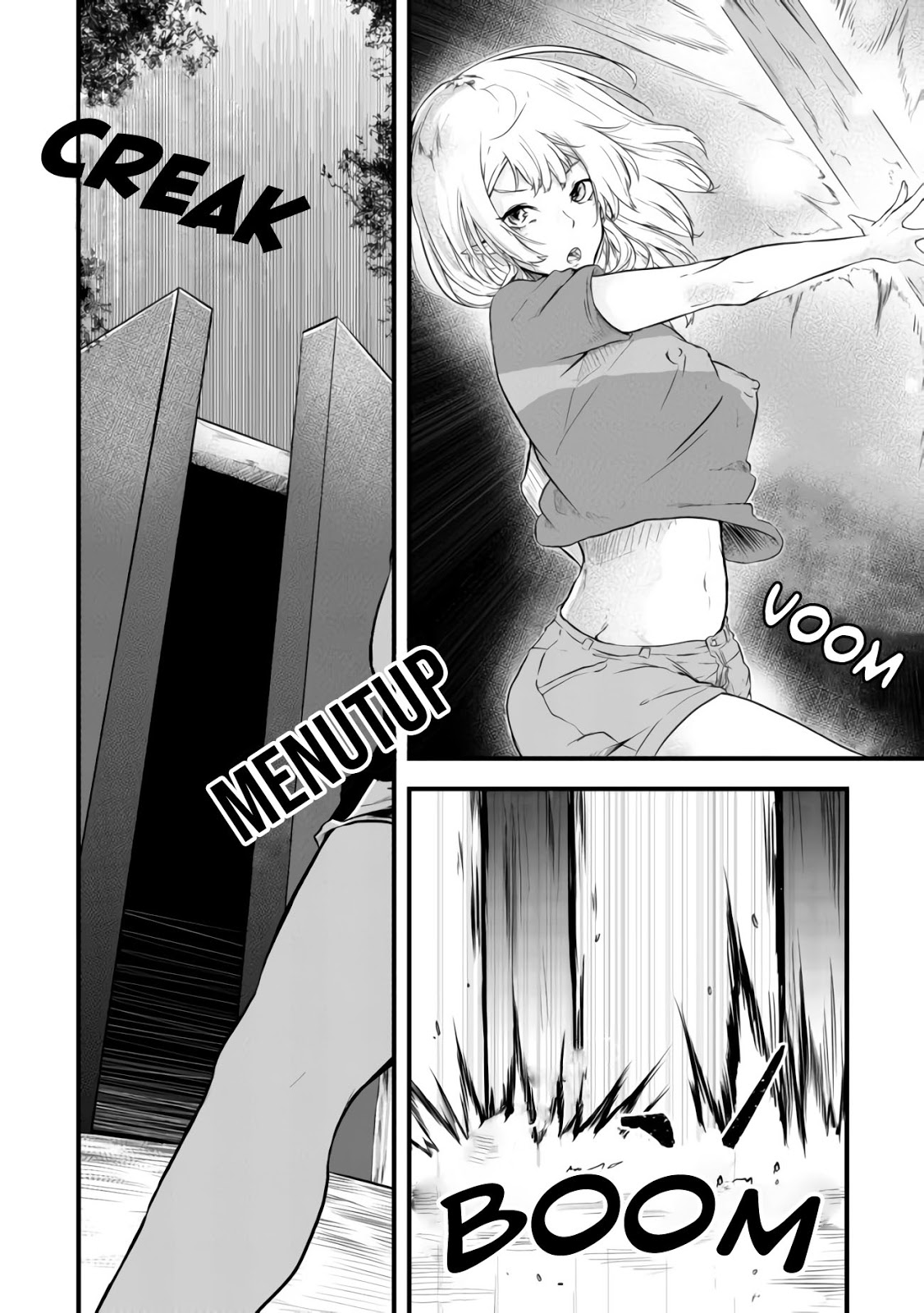 Mujintou De Elf to Kyoudou Seikatsu Chapter 02 Gambar 34