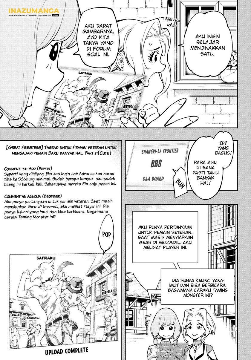 Shangri-La Frontier ~ Kusoge Hunter, Kamige ni Idoman to su~ Chapter 09 Gambar 8