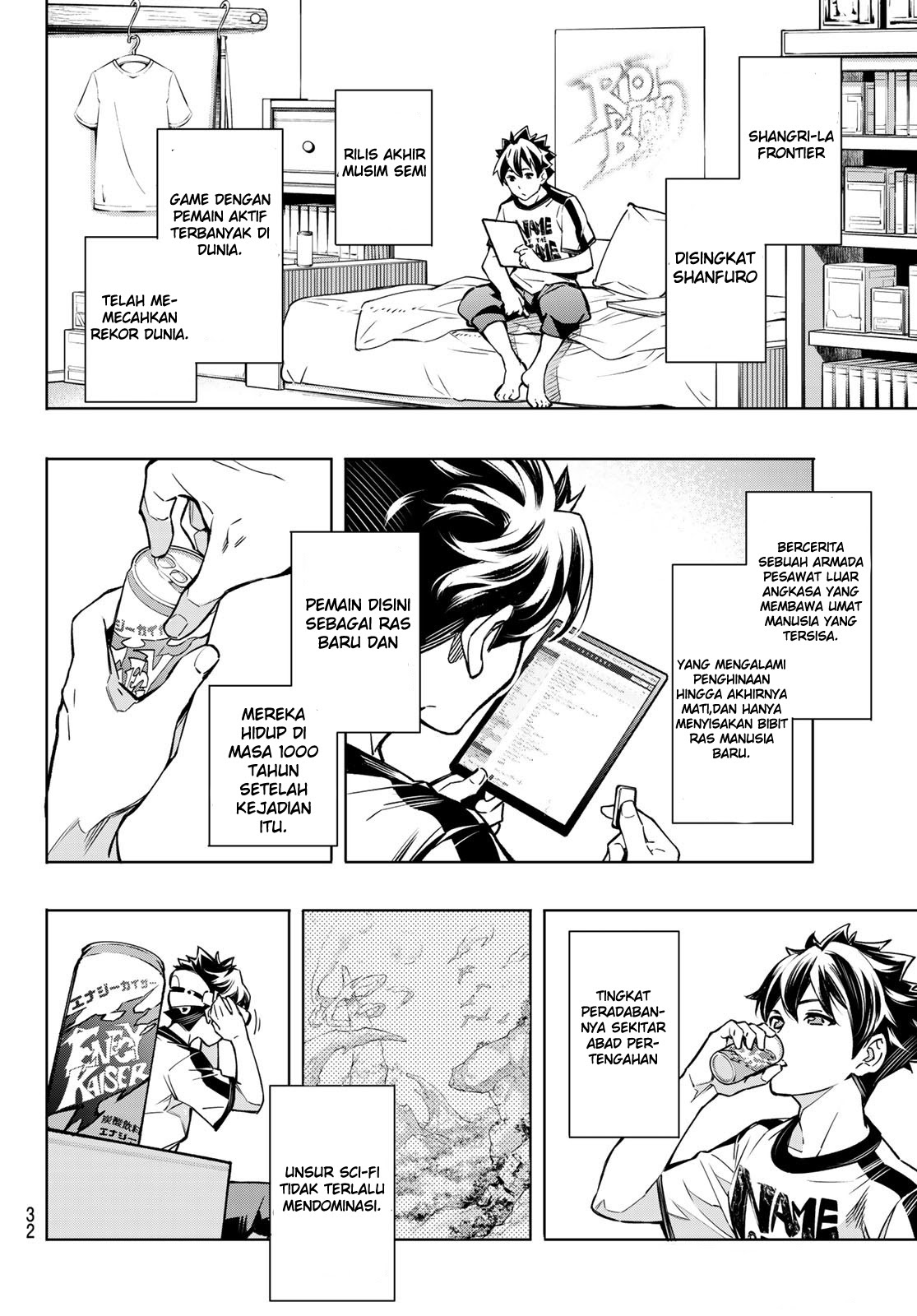 Shangri-La Frontier ~ Kusoge Hunter, Kamige ni Idoman to su~ Chapter 01 Gambar 19