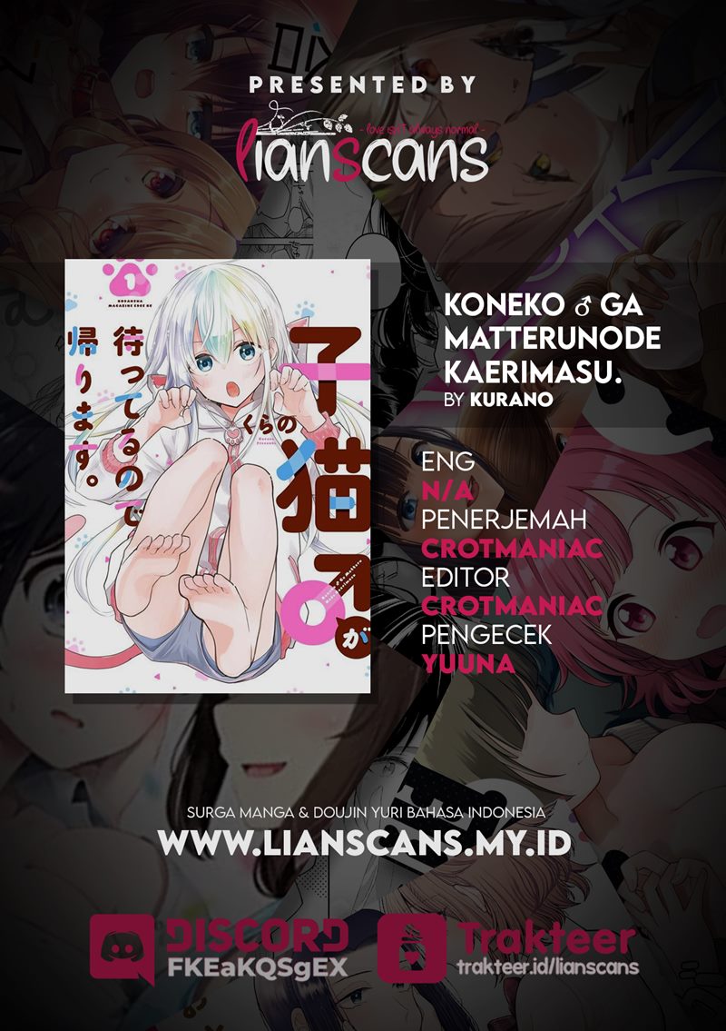 Koneko ga Matterunode Kaerimasu Chapter 04.1 Gambar 12