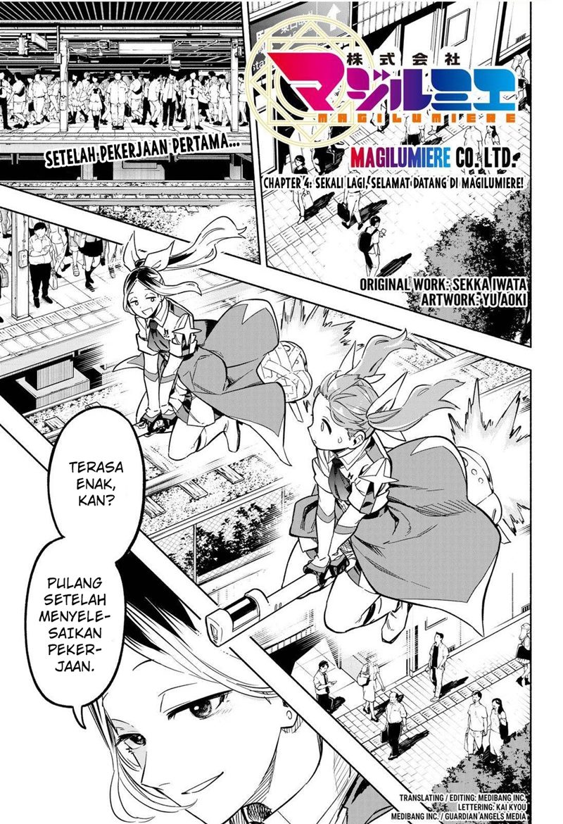 Baca Manga Kabushiki Gaisha MagiLumiere Chapter 04 Gambar 2