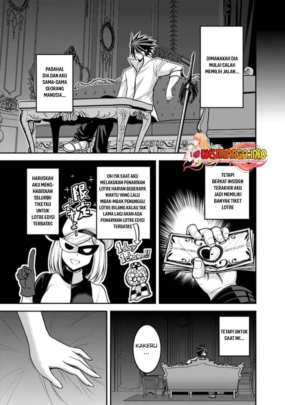Kujibiki Tokushou: Musou Harem-ken Chapter 32.1 Gambar 5