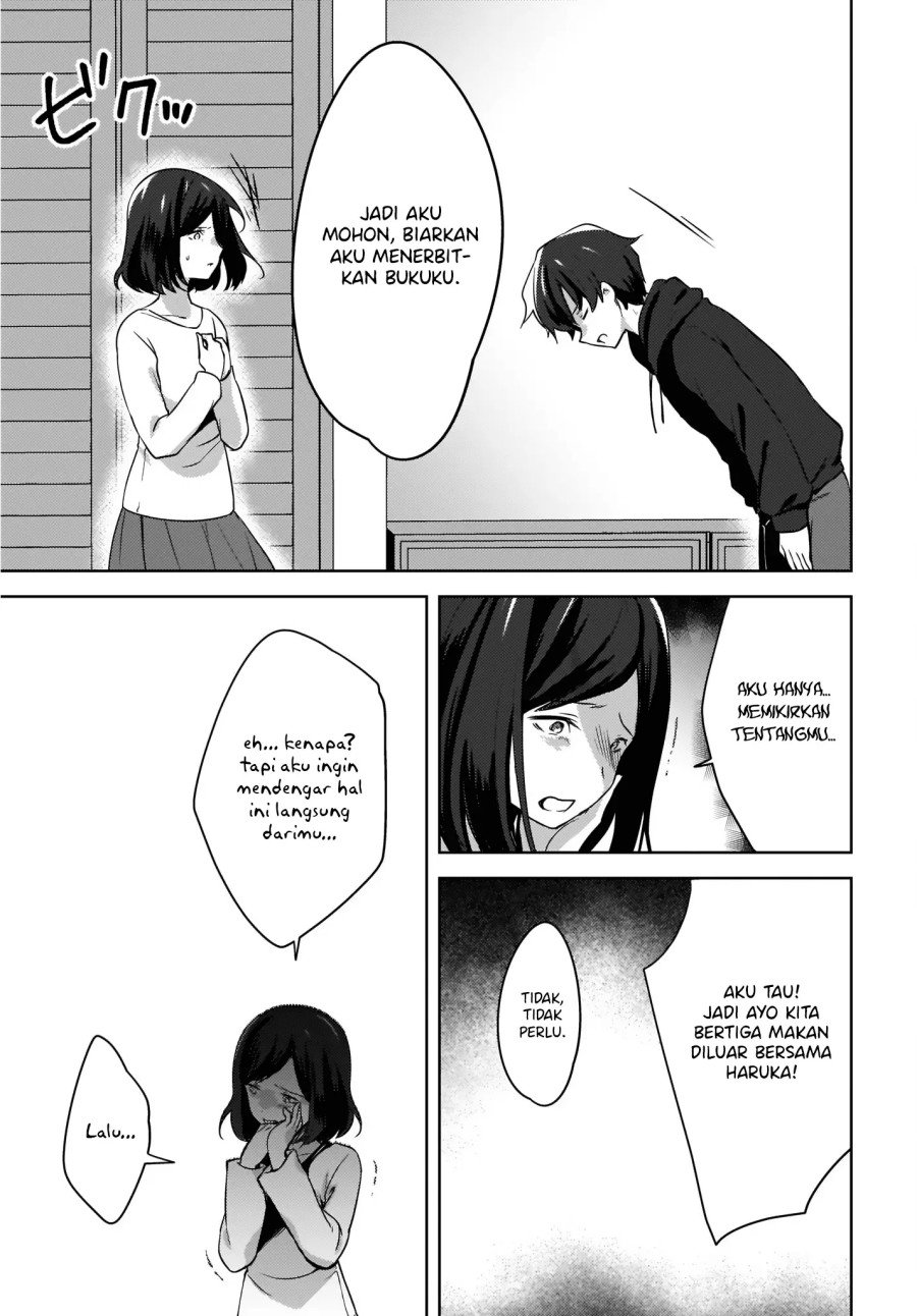 Nyanta to Pomeko “Imasara Shinjite Iru to Iwarete mo Mou Teokureda” Chapter 08 Gambar 14