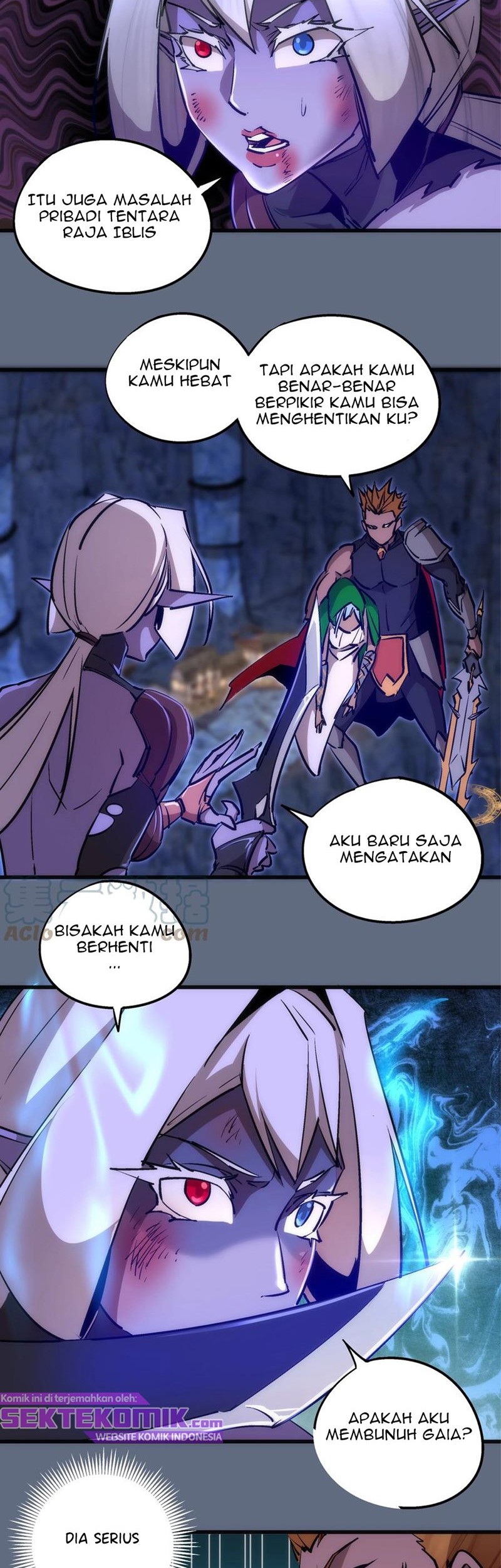 I’m Not The Overlord Chapter 101 Gambar 32
