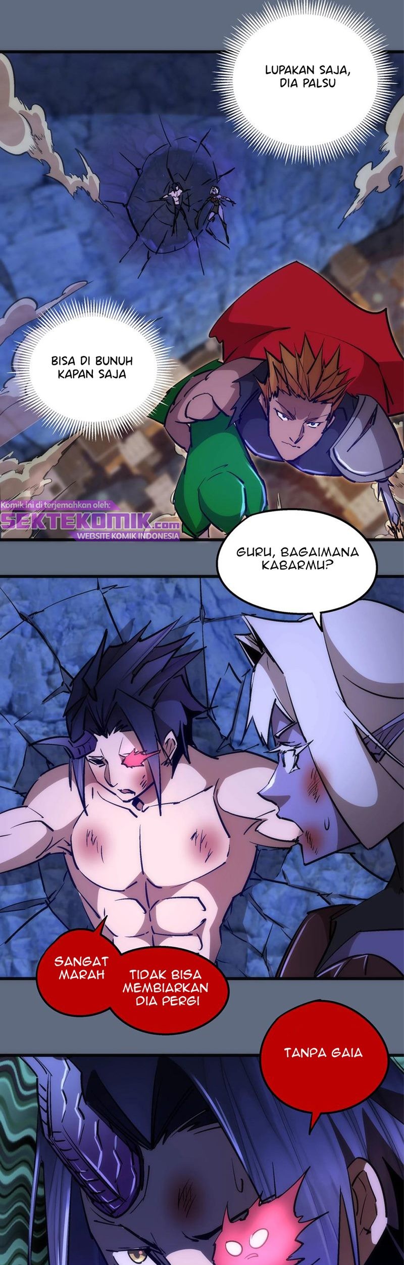 I’m Not The Overlord Chapter 101 Gambar 34