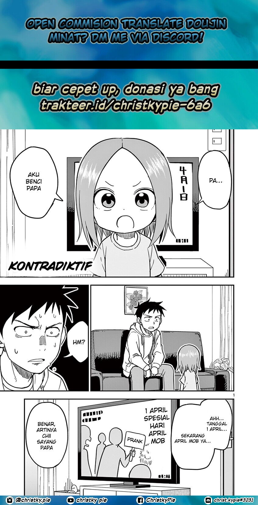 Karakai Jouzu no (Moto) Takagi-san Chapter 130 - https://img.komiku.org/uploads2/2515075-5.jpeg