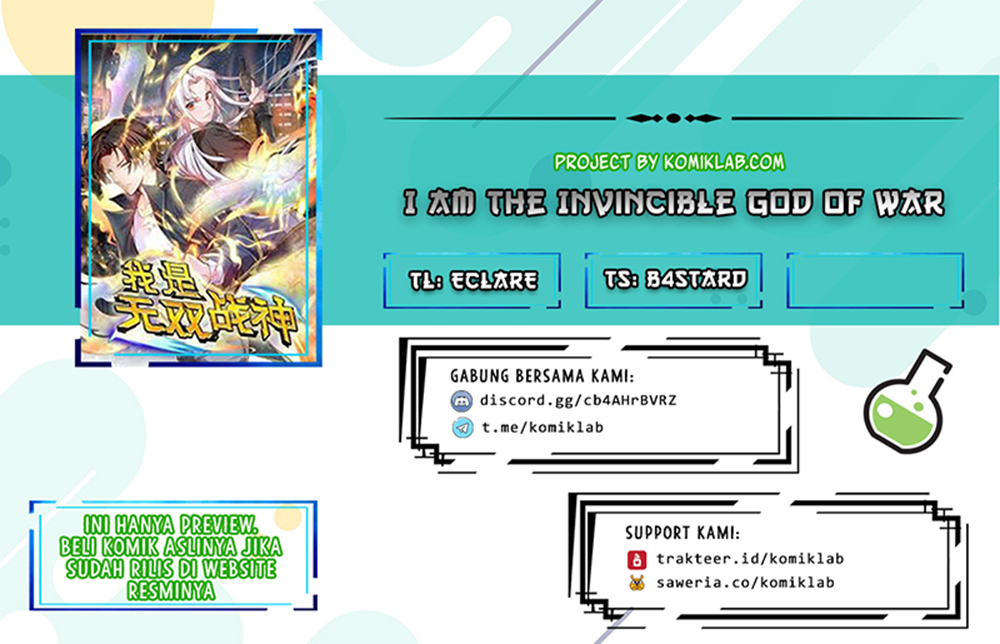 Komik I Am the Invincible God of War Chapter 53 gambar nomor 1