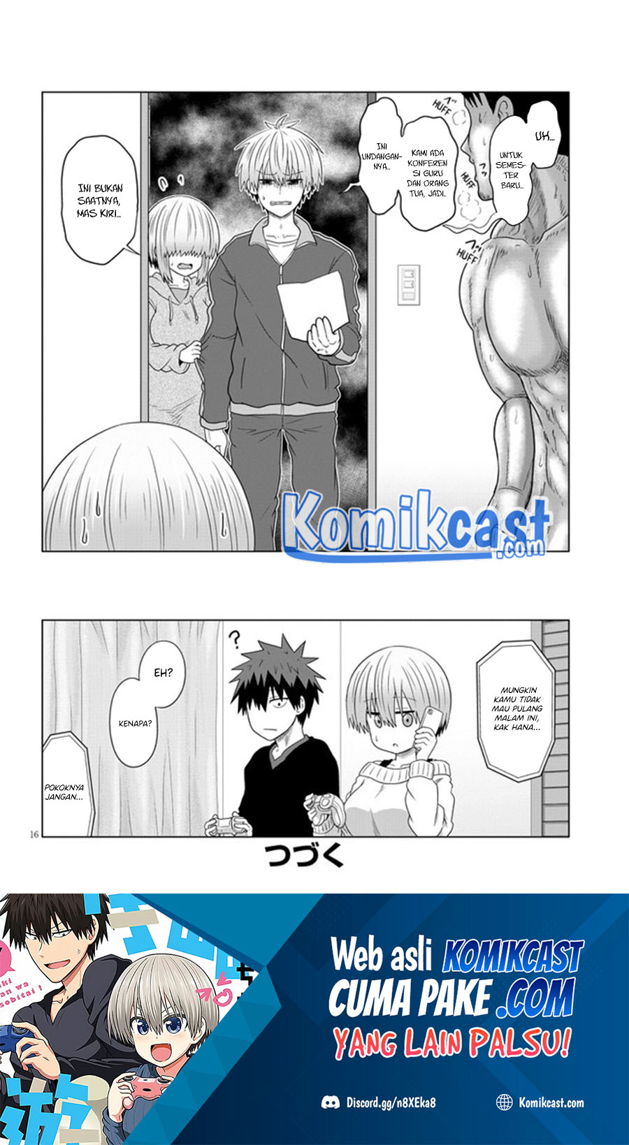 Uzaki-chan wa Asobitai! Chapter 79 Gambar 17