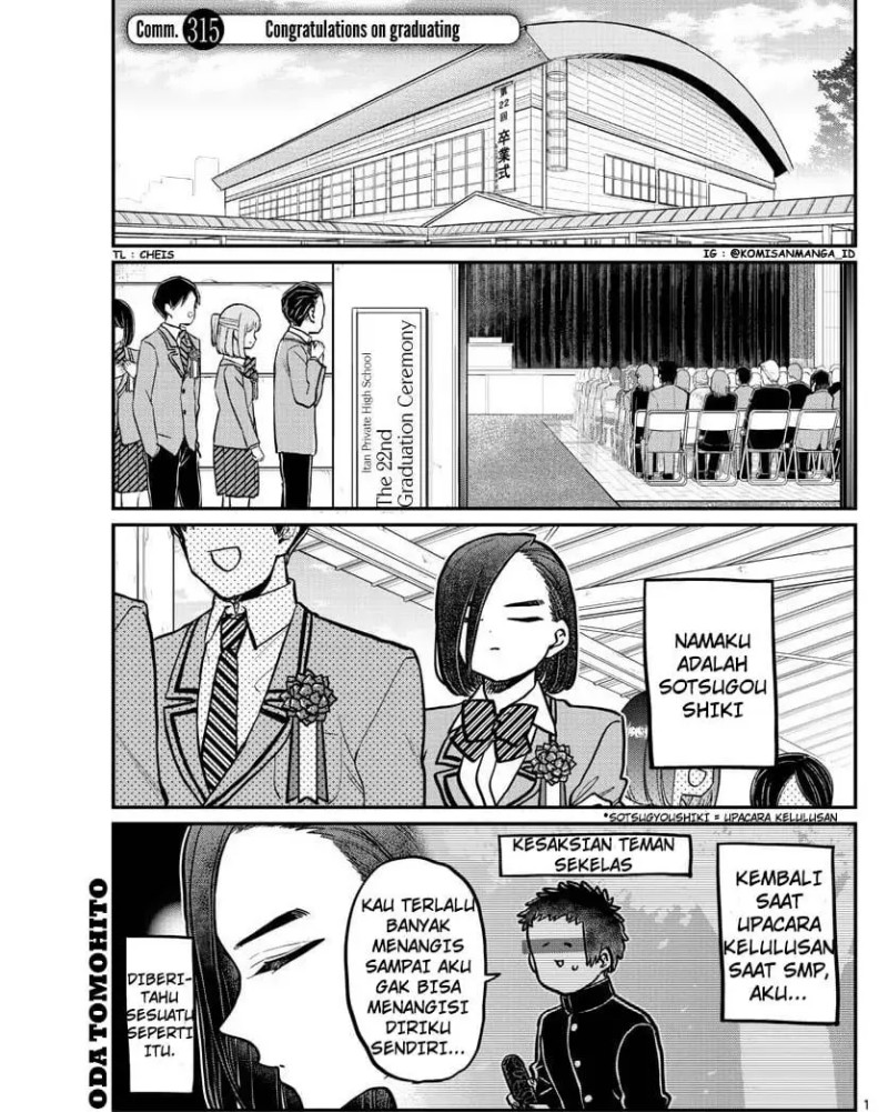 Baca Komik Komi-san wa Komyushou Desu Chapter 315 Gambar 1