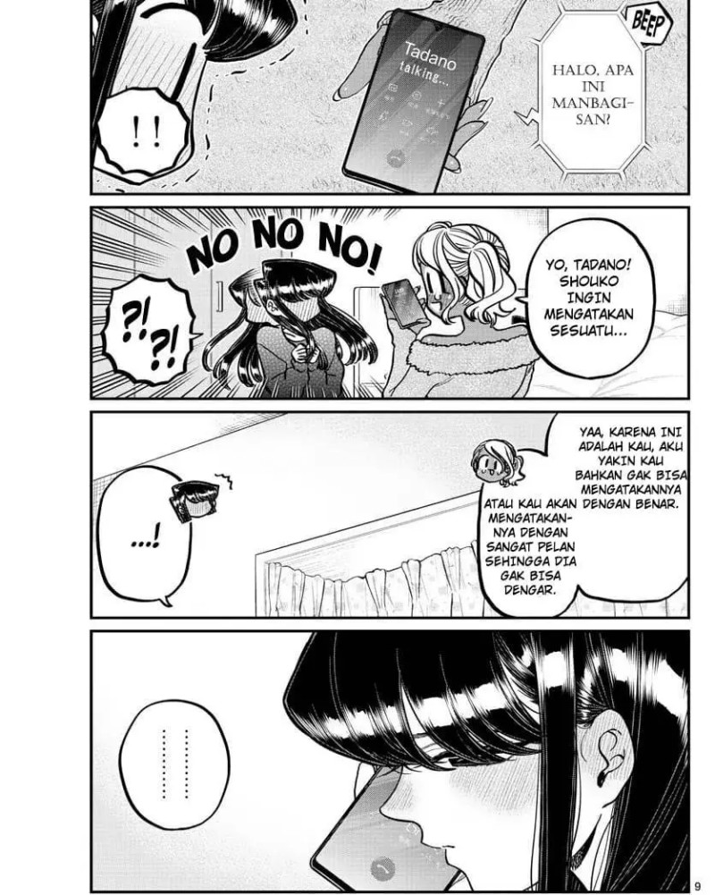 Komi-san wa Komyushou Desu Chapter 313 Gambar 9