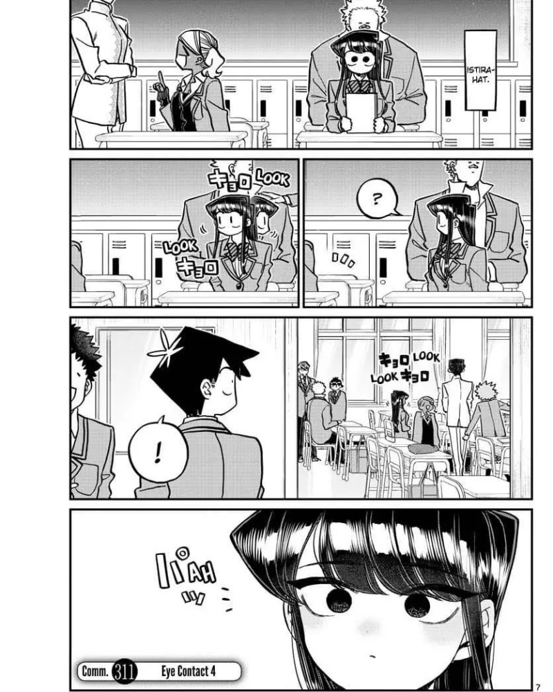 Baca Komik Komi-san wa Komyushou Desu Chapter 311 Gambar 1