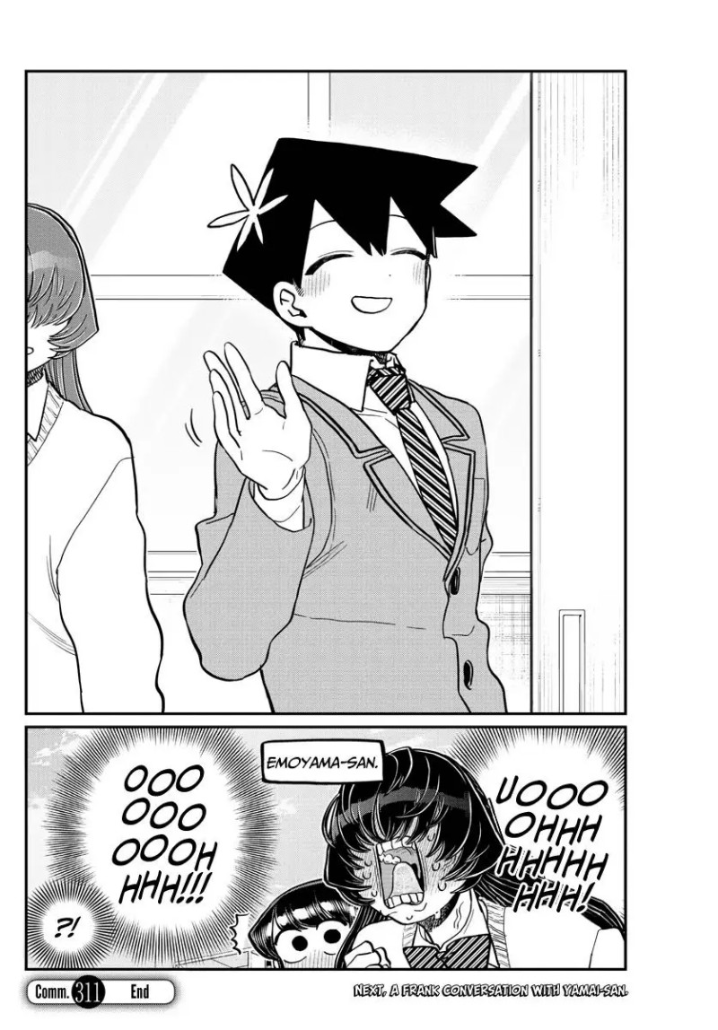 Baca Manga Komi-san wa Komyushou Desu Chapter 311 Gambar 2