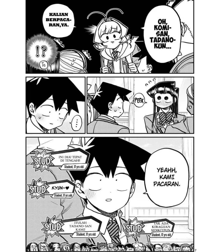 Komi-san wa Komyushou Desu Chapter 306 Gambar 7