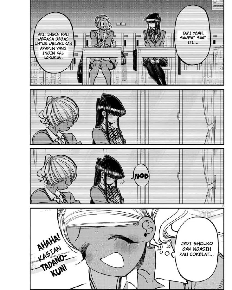 Komi-san wa Komyushou Desu Chapter 300 Gambar 5