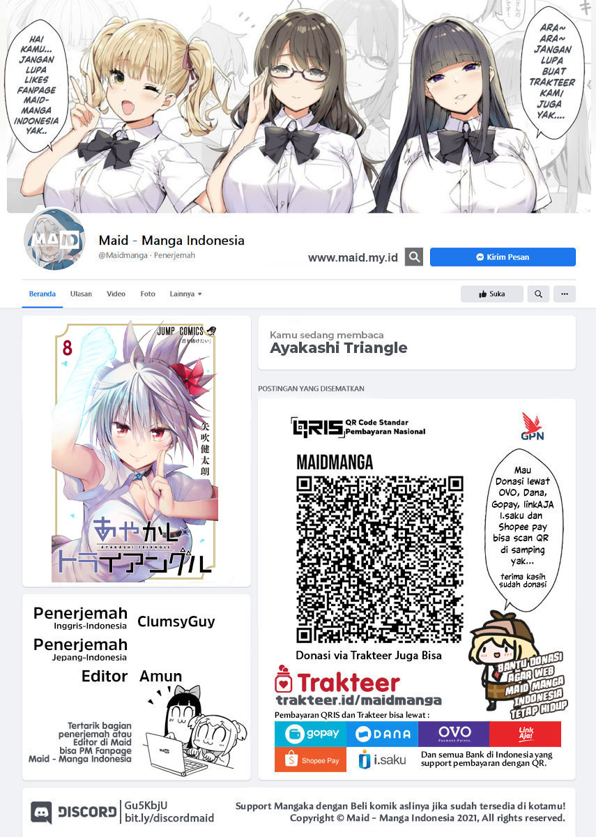 Baca Manga Ayakashi Triangle Chapter 88 Gambar 2