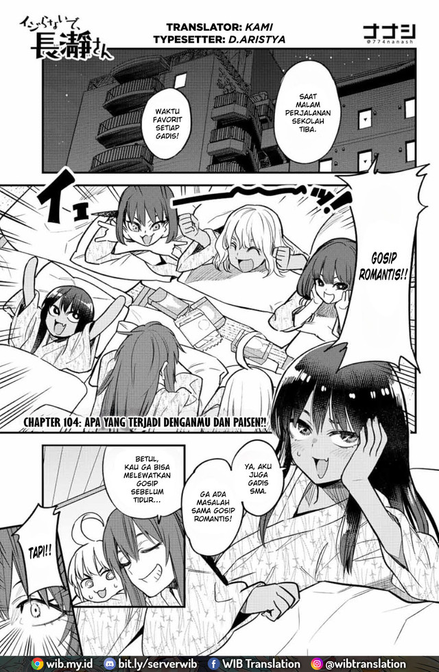 Baca Manga Ijiranaide, Nagatoro-san Chapter 104 Gambar 2