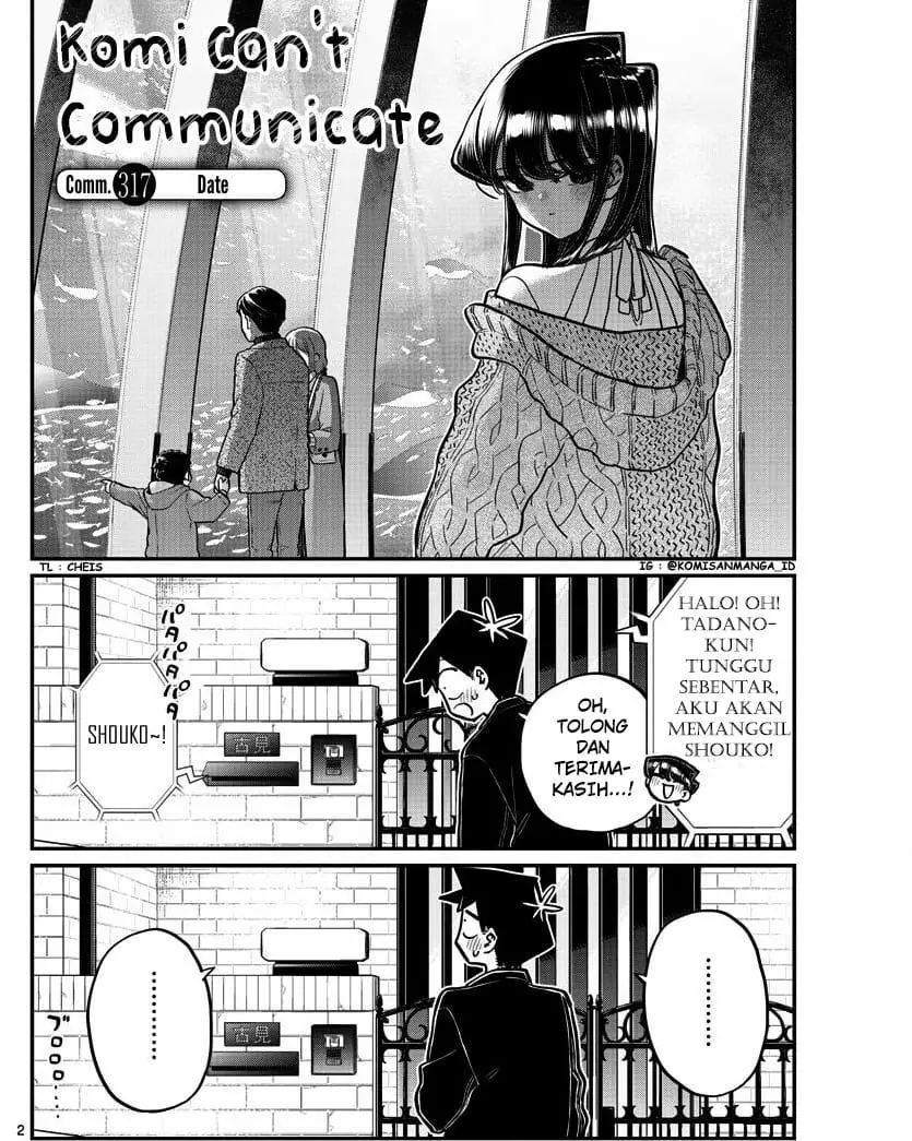 Baca Manga Komi-san wa Komyushou Desu Chapter 317 Gambar 2