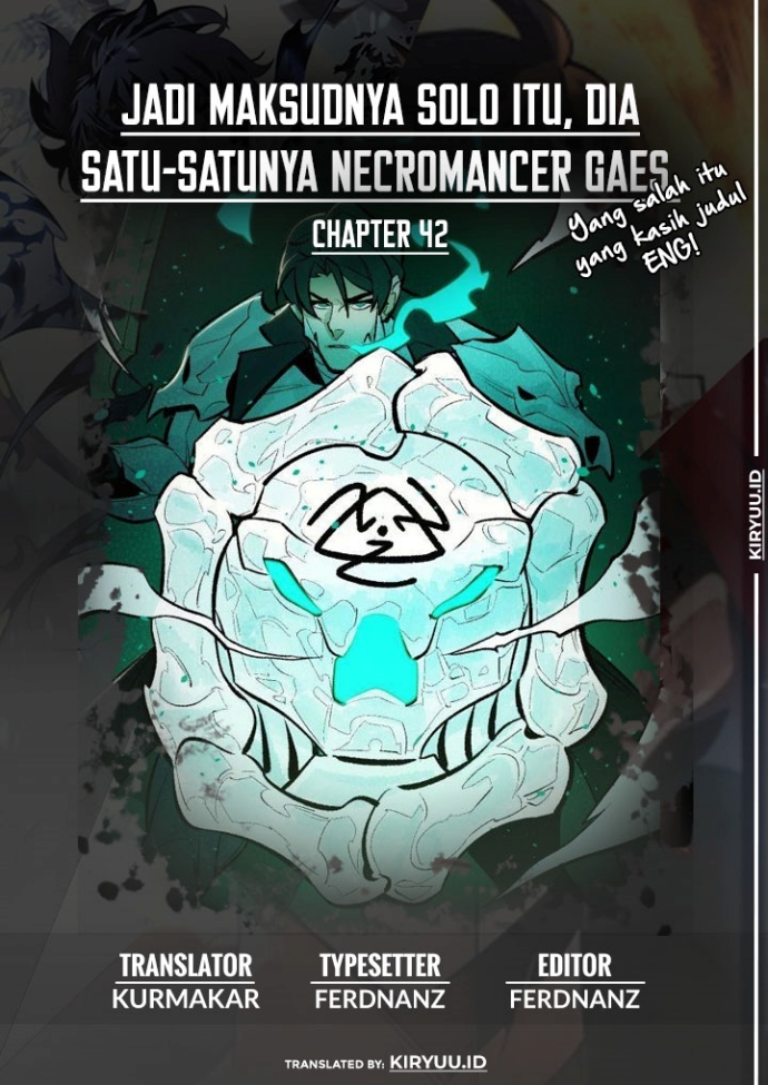 Baca Komik Alone Necromancer Chapter 42 Gambar 1