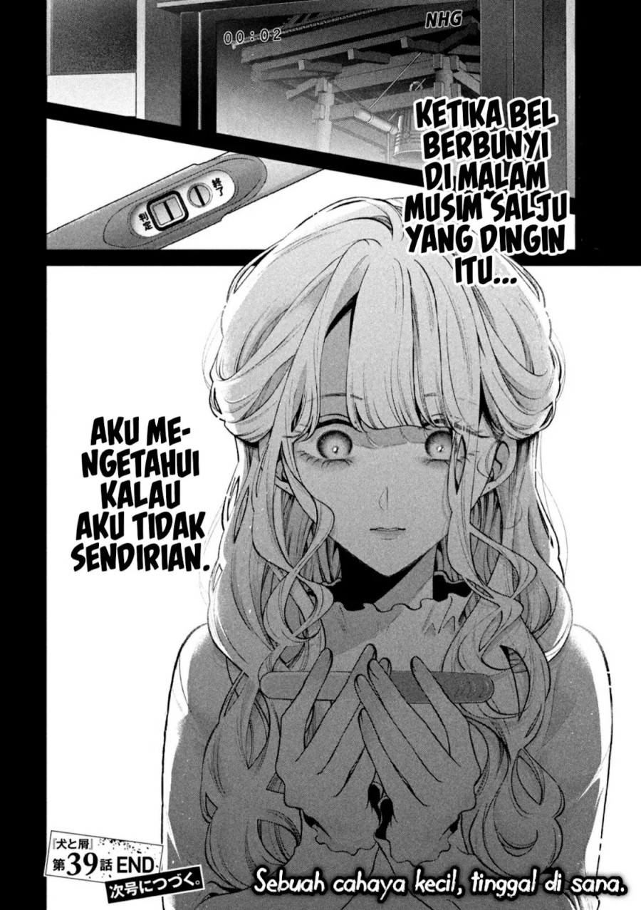 Inu to Kuzu (Dog and Scum) Chapter 39 Gambar 18
