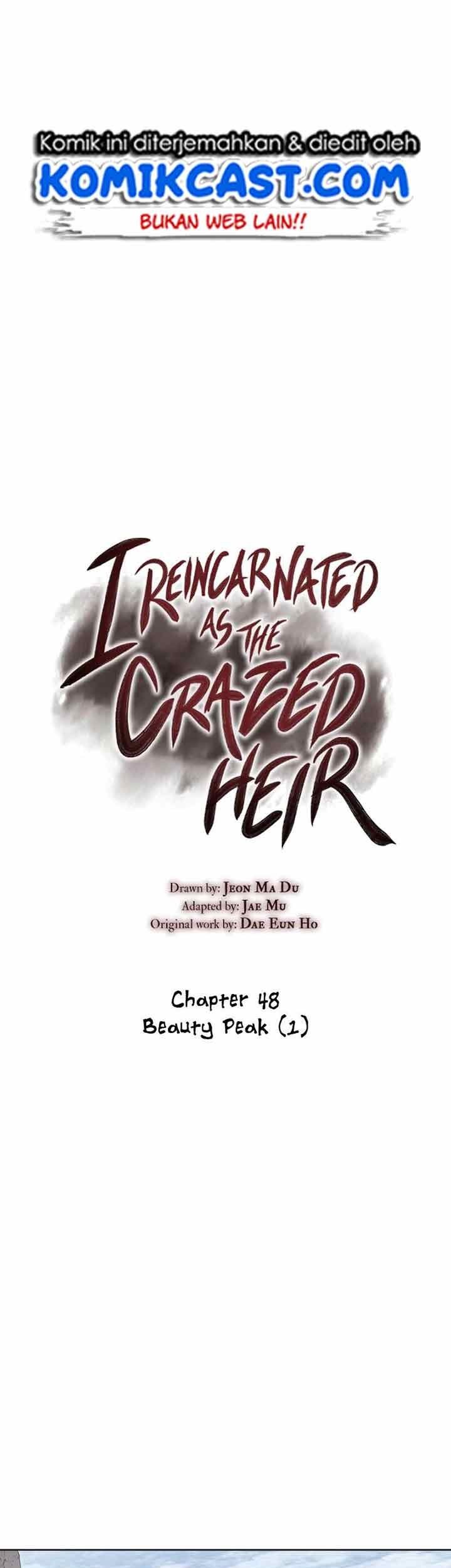 I Reincarnated As The Crazed Heir Chapter 48 Gambar 23