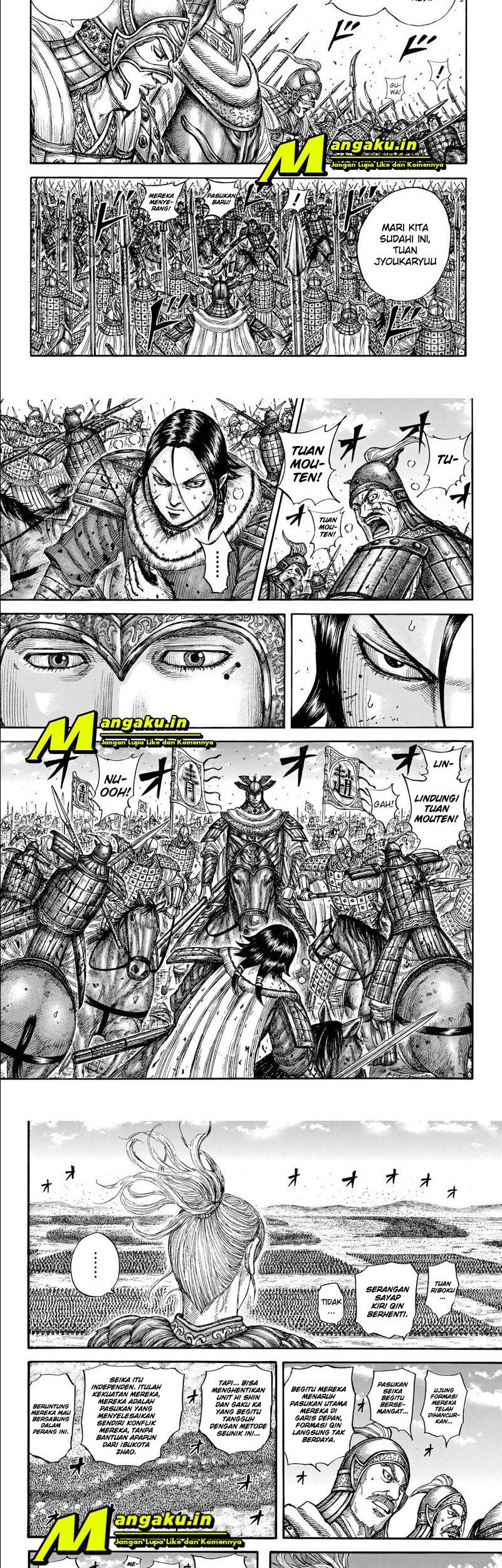 Kingdom Chapter 720 Gambar 4