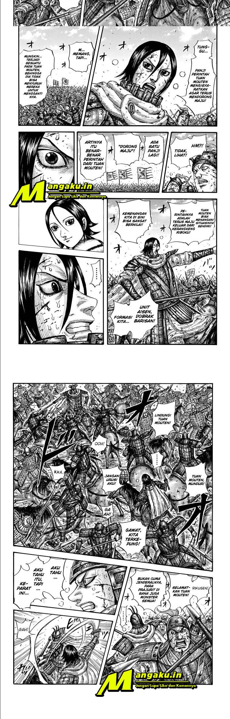 Kingdom Chapter 720 Gambar 7