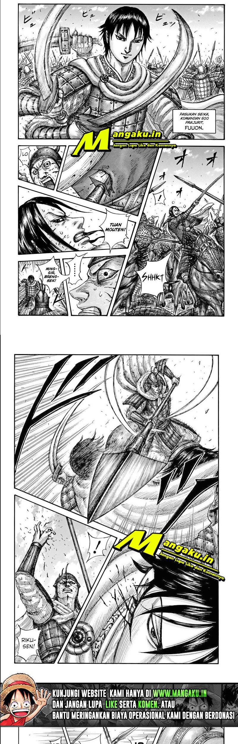 Kingdom Chapter 720 Gambar 8
