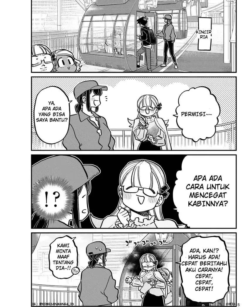 Komi-san wa Komyushou Desu Chapter 321 Gambar 5