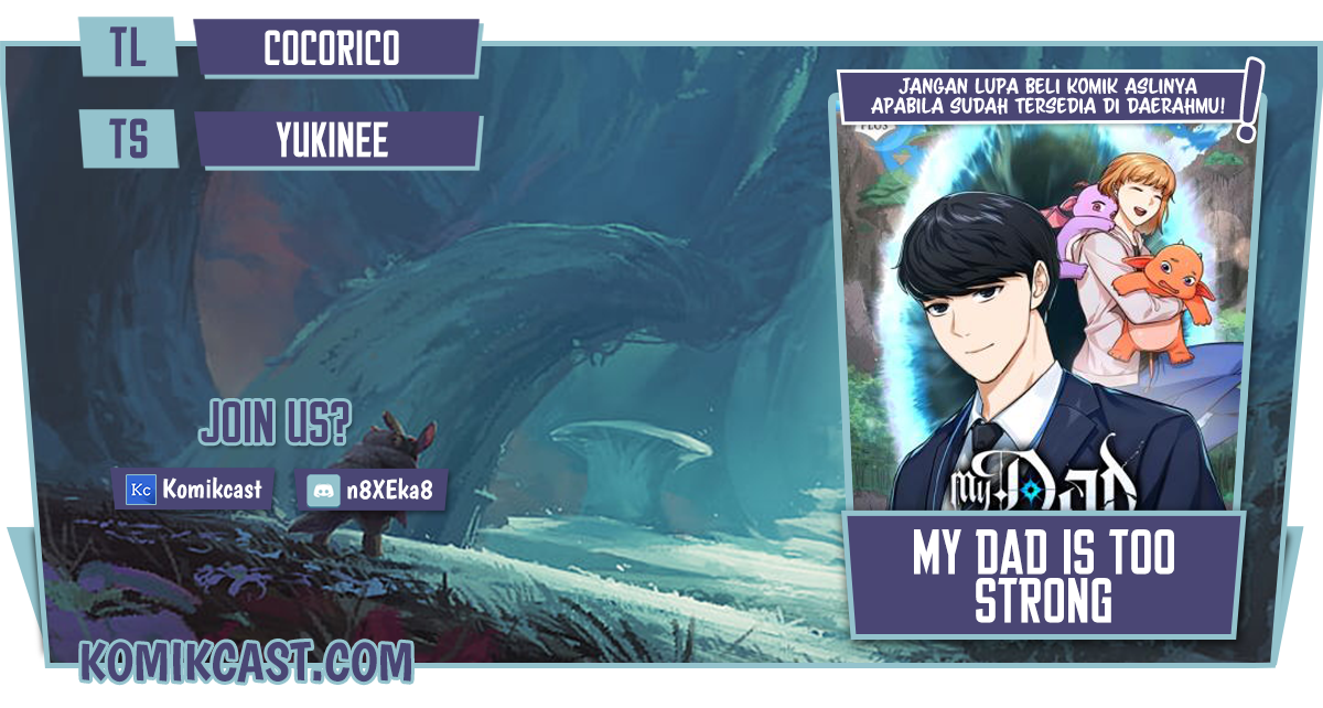 Baca Komik My Dad Is Too Strong Chapter 83 Gambar 1
