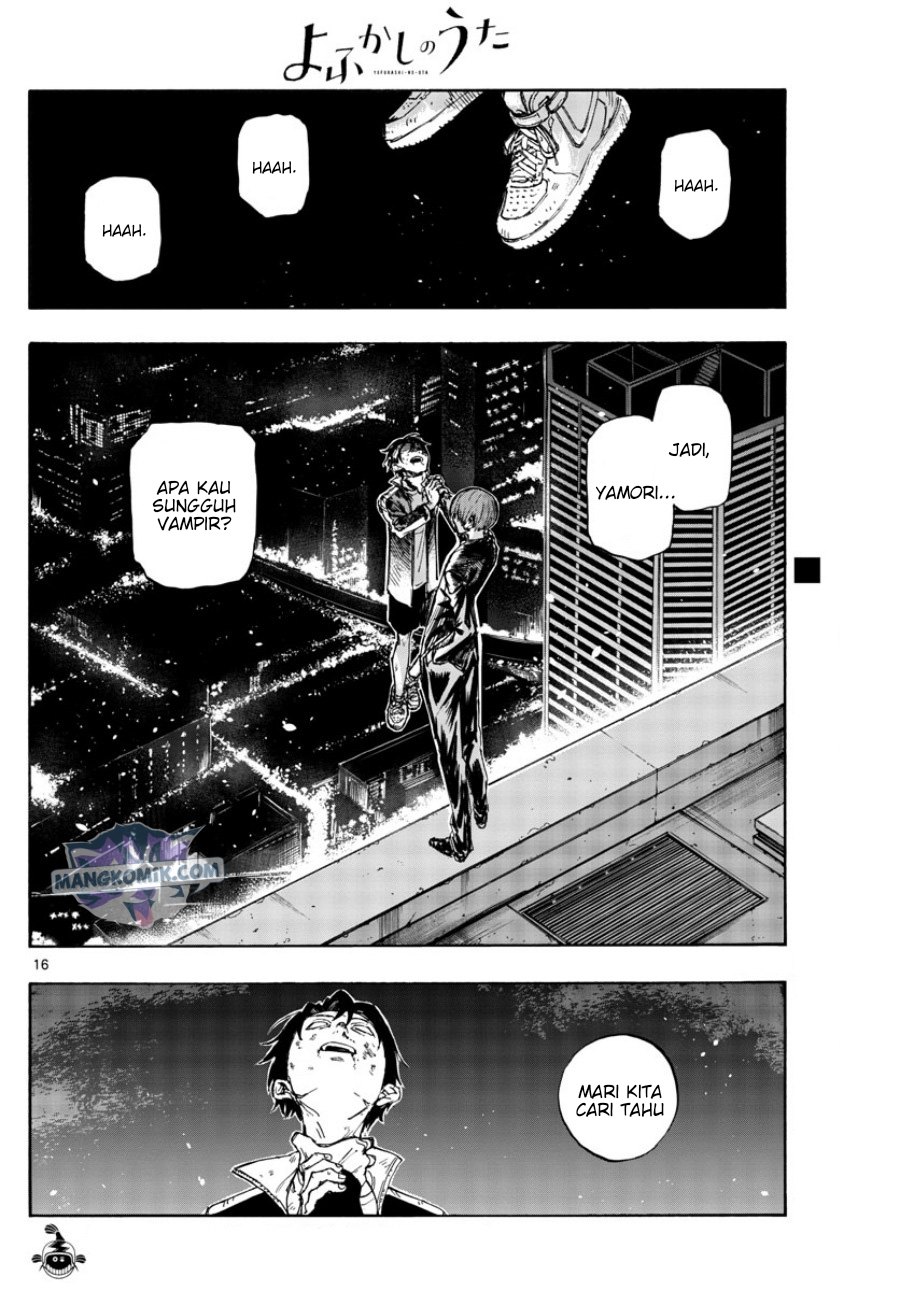 Yofukashi no Uta Chapter 112 Gambar 17