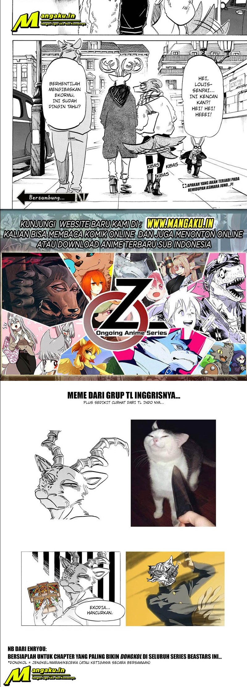 Beastars Chapter 193 Gambar 11