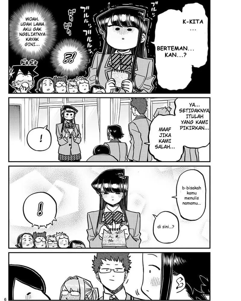 Komi-san wa Komyushou Desu Chapter 323 Gambar 7