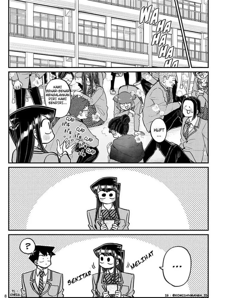 Komi-san wa Komyushou Desu Chapter 323 Gambar 9