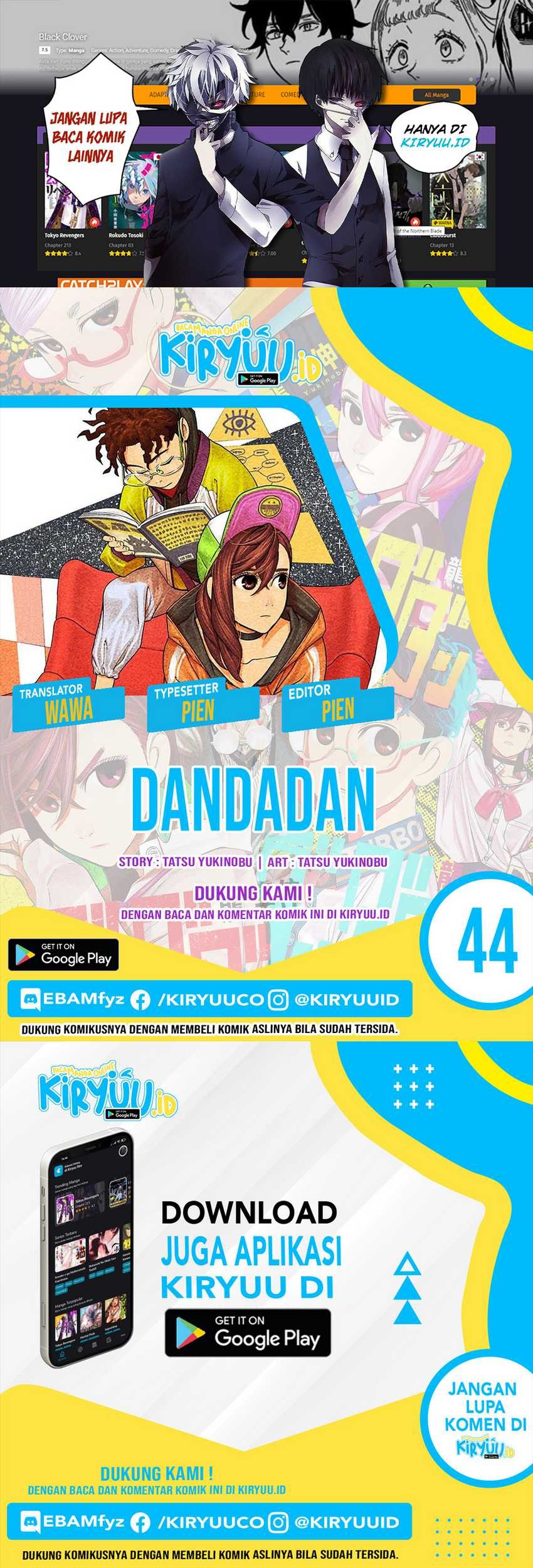 Baca Komik DANDADAN Chapter 44 Gambar 1