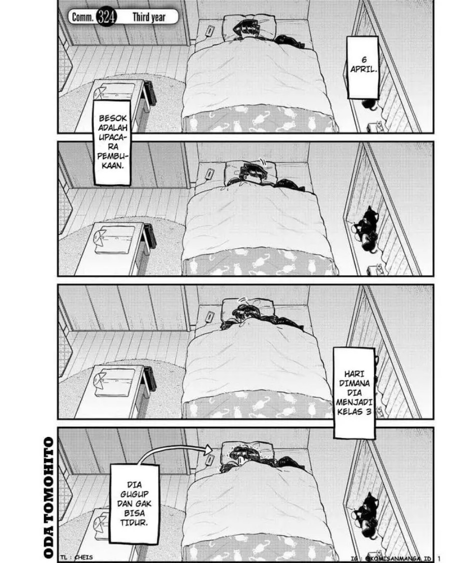 Baca Manga Komi-san wa Komyushou Desu Chapter 324 Gambar 2