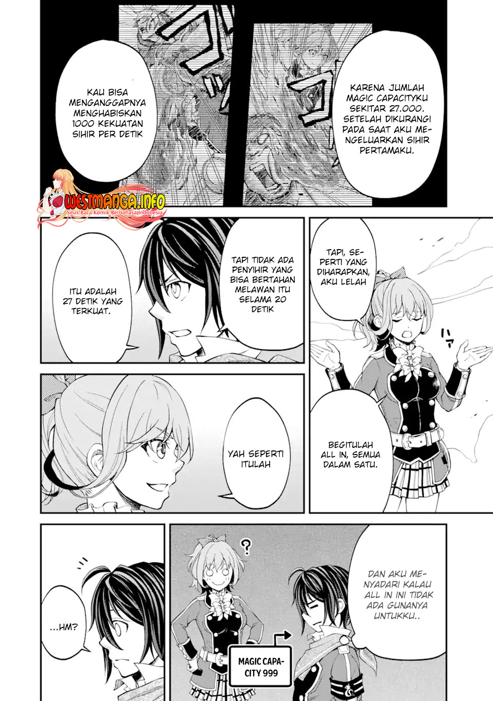 Saisoku Musou No B-kyuu Mahou Tsukai: Ippatsu Utareru Mae Ni Senpatsu Uchikaesu! Chapter 19.2 Gambar 14