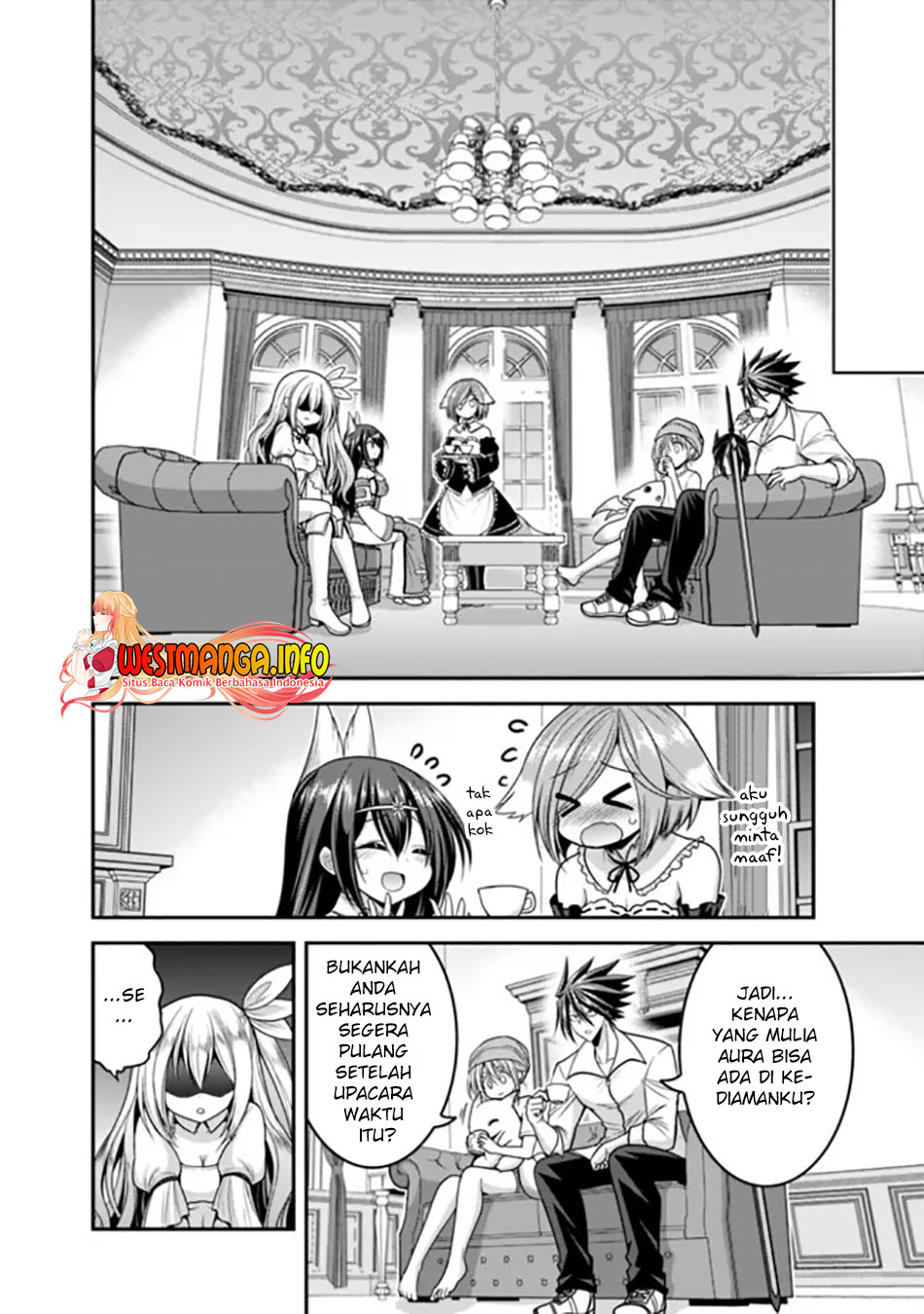 Kujibiki Tokushou: Musou Harem-ken Chapter 32.2 Gambar 7