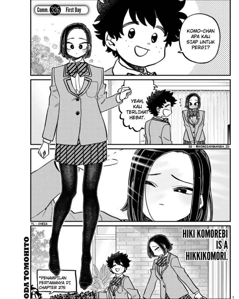 Baca Komik Komi-san wa Komyushou Desu Chapter 326 Gambar 1