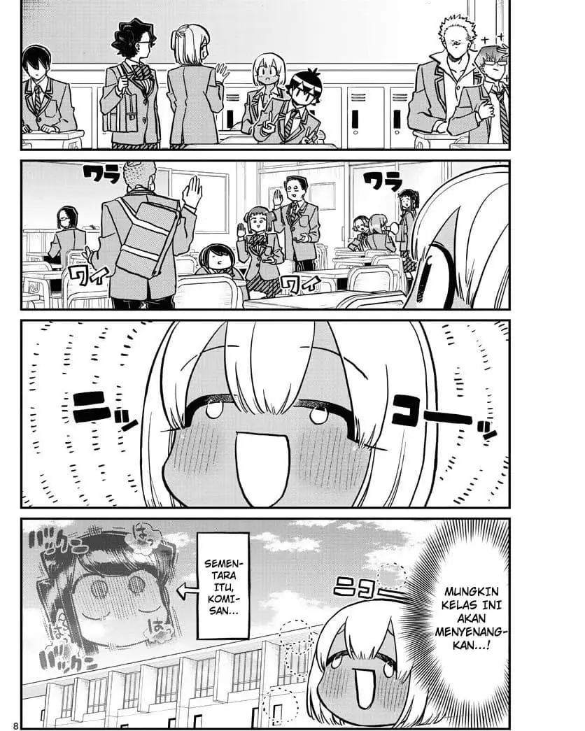 Komi-san wa Komyushou Desu Chapter 327 Gambar 8