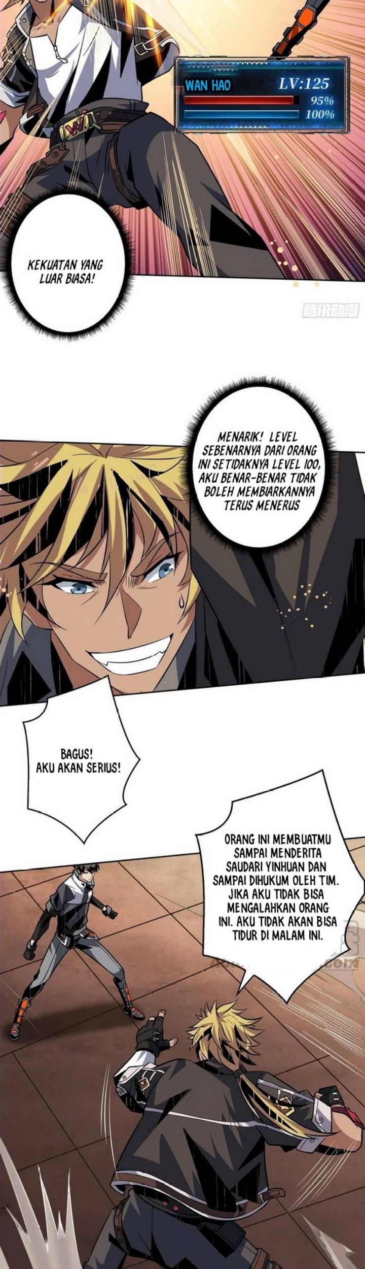 King Account At The Start Chapter 124 Gambar 21