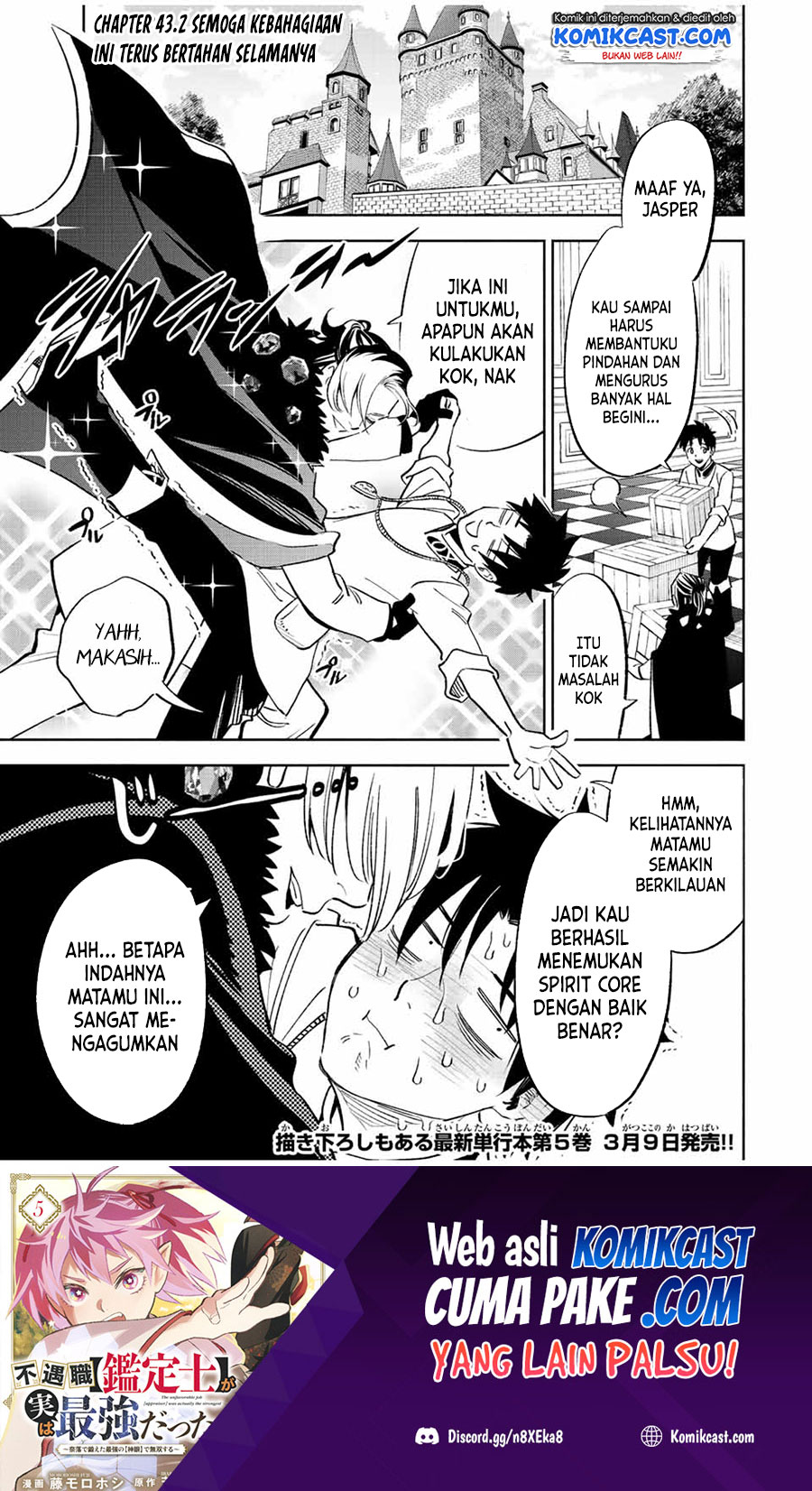 Baca Manga The Unfavorable Job “Appraiser” Is Actually the Strongest Chapter 43.2 Gambar 2