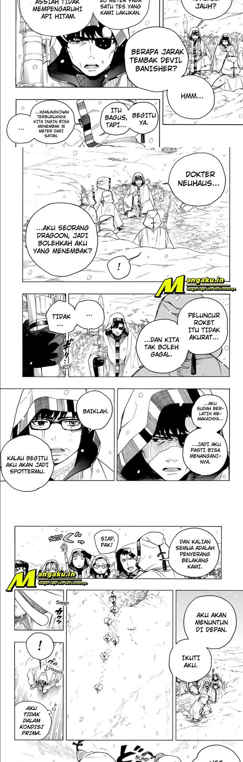 Baca Manga Ao no Exorcist Chapter 133.2 Gambar 2