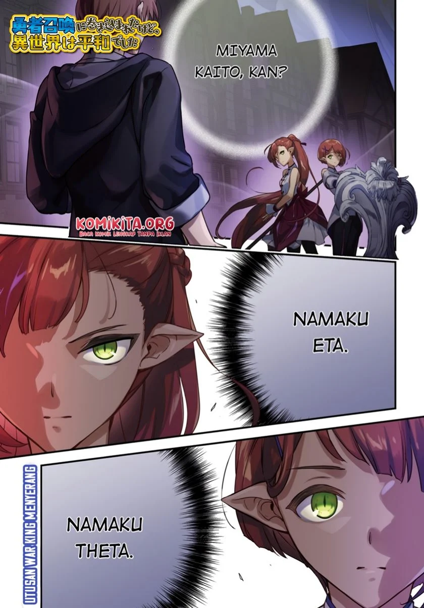 Komik Yuusha Shoukan ni Makikomareta kedo, Isekai wa Heiwa deshita - Chapter Chapter 35 - Halaman 4