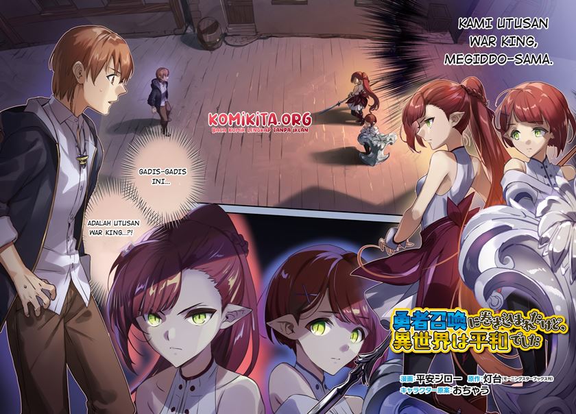 Komik Yuusha Shoukan ni Makikomareta kedo, Isekai wa Heiwa deshita - Chapter Chapter 35 - Halaman 5