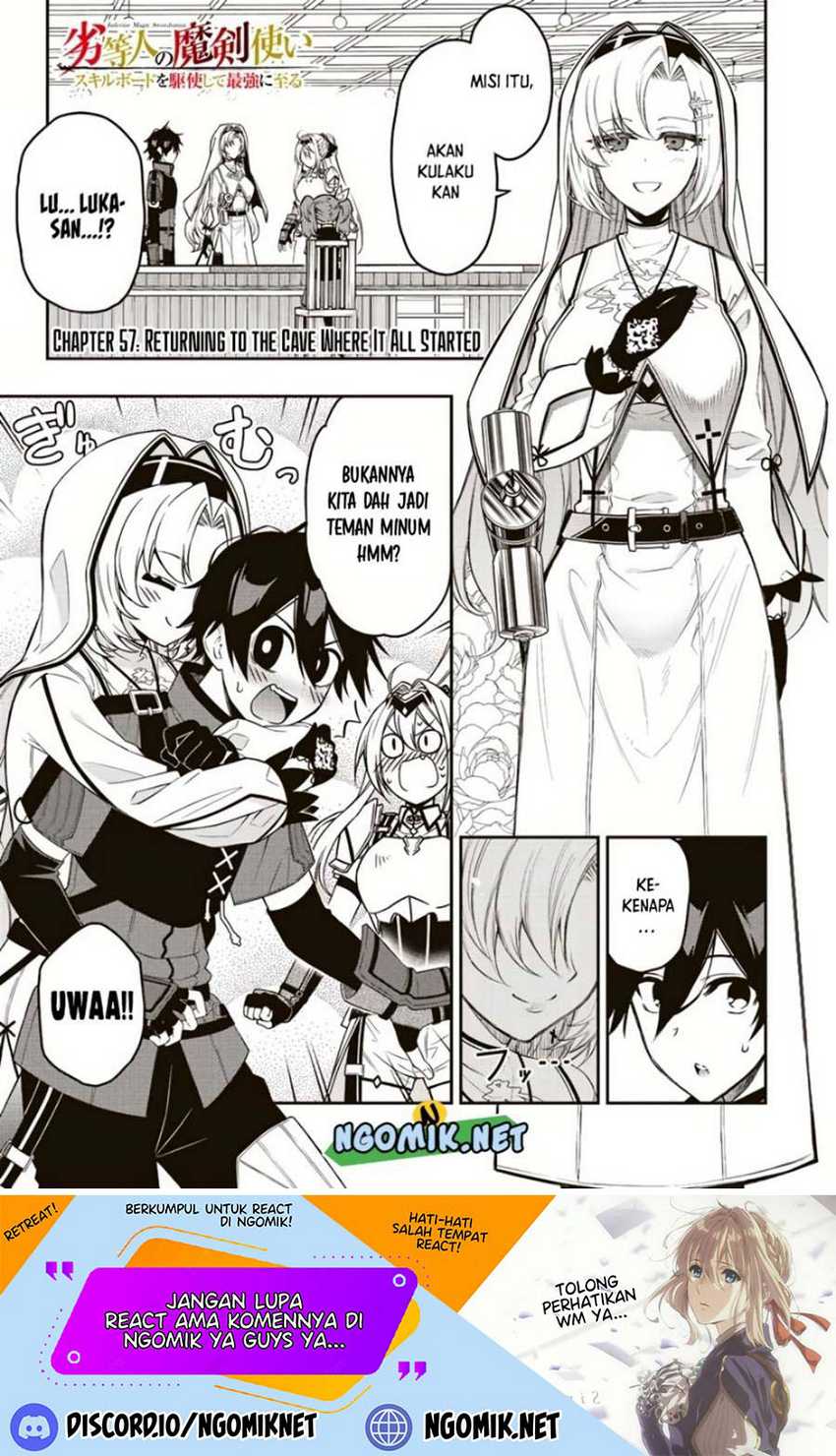 Baca Manga The Reincarnated Inferior Magic Swordsman Chapter 57 Gambar 2