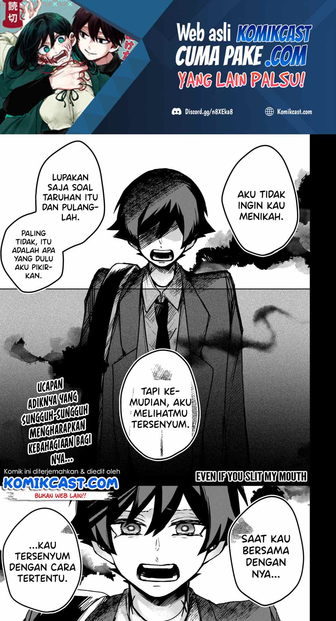 Baca Manga Kuchi ga Saketemo Kimi ni wa Chapter 40 Gambar 2
